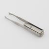 Stainless Eyebrow Eyelash Clip with LED Steel Brow Hair Removal Clamp