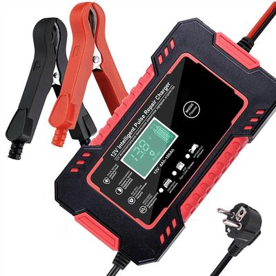 Полностью автоматическое зарядное устройство для автомобильного аккумулятора 12 В 6 А