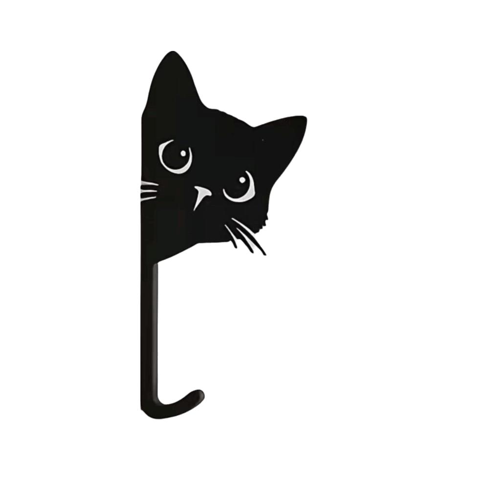 3D Printed Kitten Wall Hooks Decorative Hanging Hook Wall Decorations Key Holder Home
