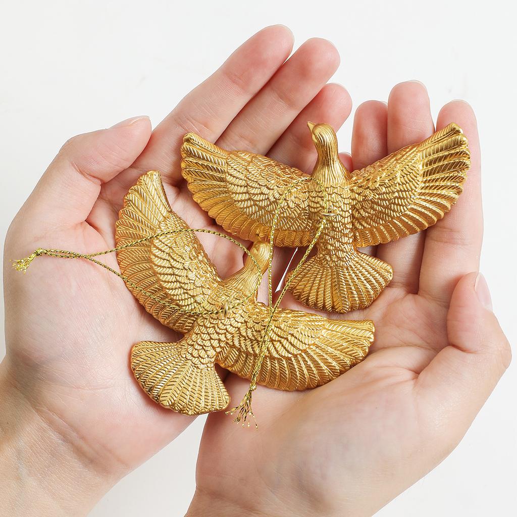 Стиль Голуби дружбы - Один дома 2 Полимерное рождественское украшение Голуби Рождественские украшения для елки - Лучший подарок для кого-то особенного