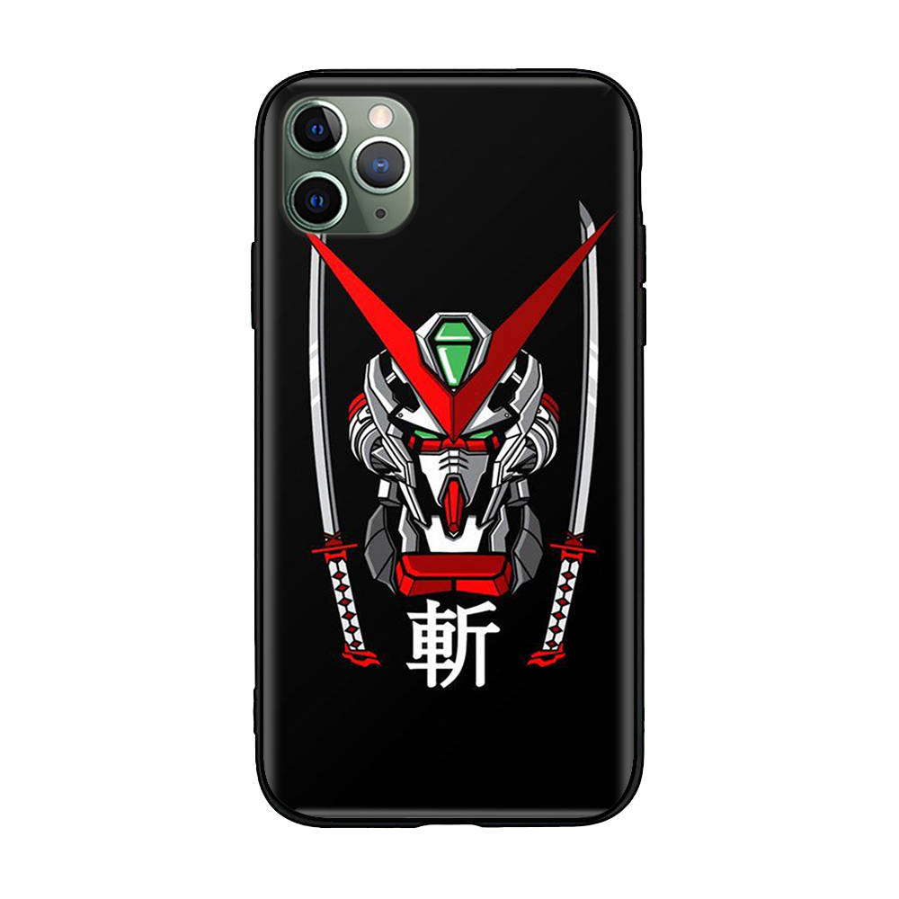 W-19 Gundam Meister Soft Case for Xiaomi Redmi 10A 10C 12C 13C 9A 9C 9T A3 A3X Note 8 9 10 11 12 13 Poco F5 F6 M6 X3 X6 C50 C51 C55 C65 Pro Plus 4G 5G