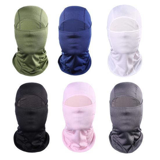 Summer Cycling Face Guard Neck Gaiter Windproof UV Protection Breathable Men Women Outdoor Full Cover Neck Scarf Hat Balaclava Hood