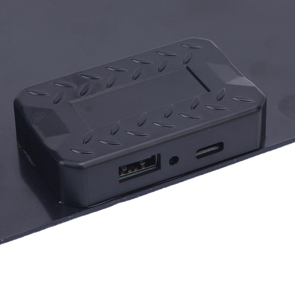 16 Вт 5 В Складная солнечная панель Монокристаллический кремний IP67 Водонепроницаемая USB A Type C Портативное солнечное зарядное устройство для кемпинга на открытом воздухе