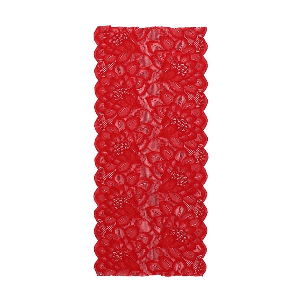 Lace Ribbon 23cm Wide Nylon High Elasticity Soft Widely Used Clothing Accessories for Shoes Hats