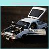 Аутентичная литая модель автомобиля Toyota Trueno Ae86 из аниме Initial D со звуковыми и световыми эффектами