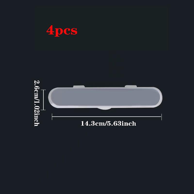 4 шт. полипропиленовая коробка, ящик для косметических инструментов, упаковочная коробка для ножа для бровей, прозрачная пластиковая коробка для хранения