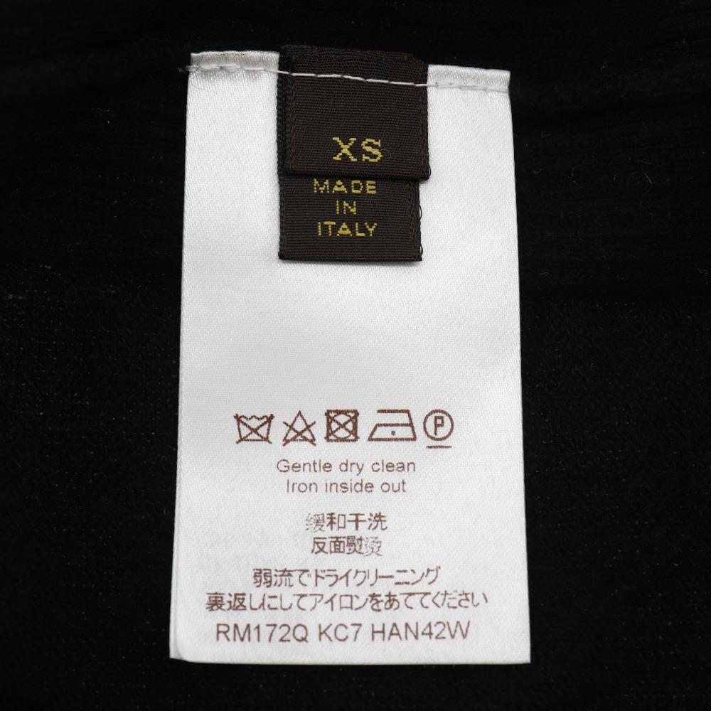 Louis Vuitton Кардиган вязаный RM172Q KC7 HAN42W черный кашемир мужской Б/У