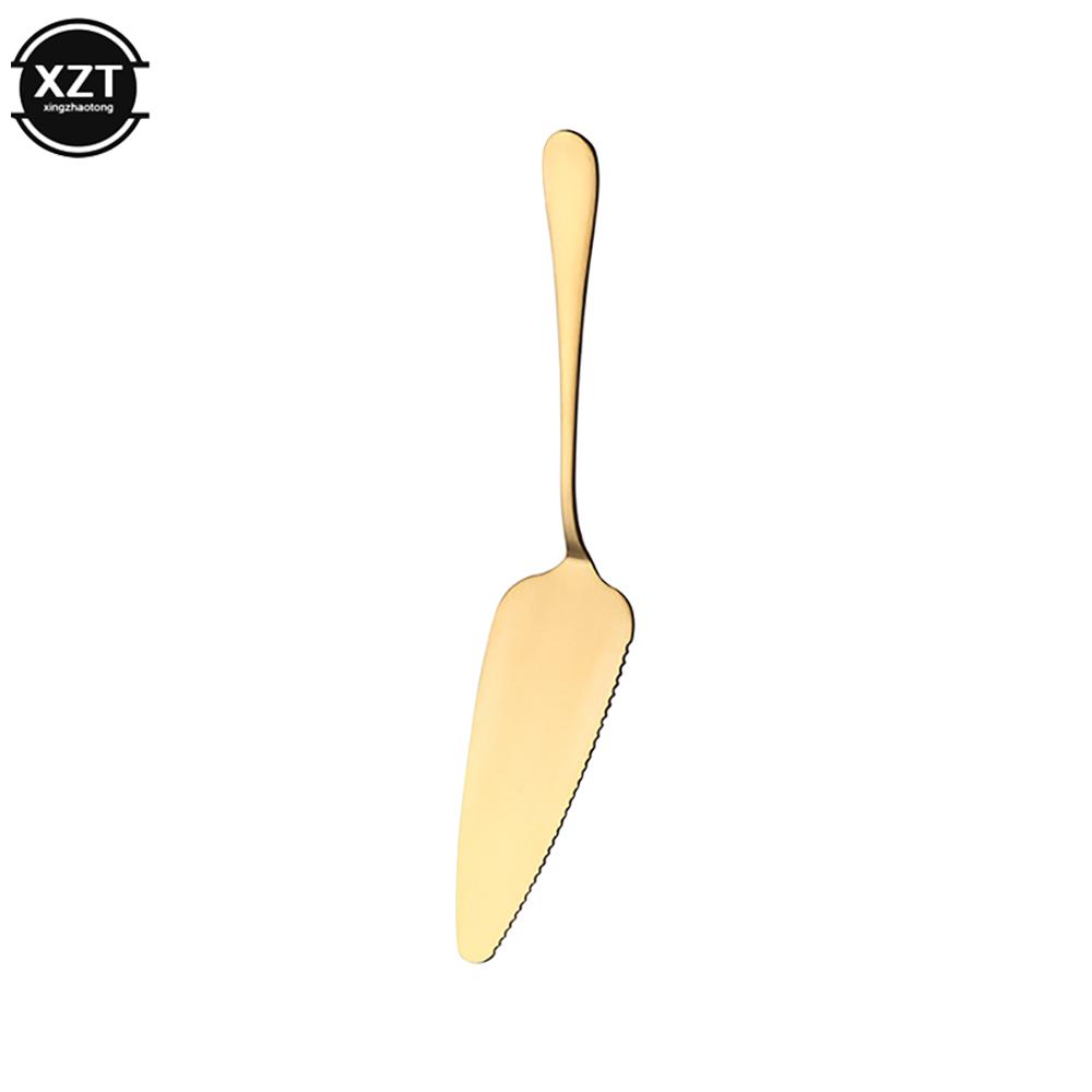 1Pc Cake Cutter Stainless Steel Cake Shovel Knife Pie Pizza Cheese Server Cake Divider Knives Baking Tools