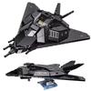 1375 деталей Военный Истребитель F-117A Nighthawk Набор Строительных Блоков - Самолет MOC Кирпичи Игрушка для Мальчиков JJ9095