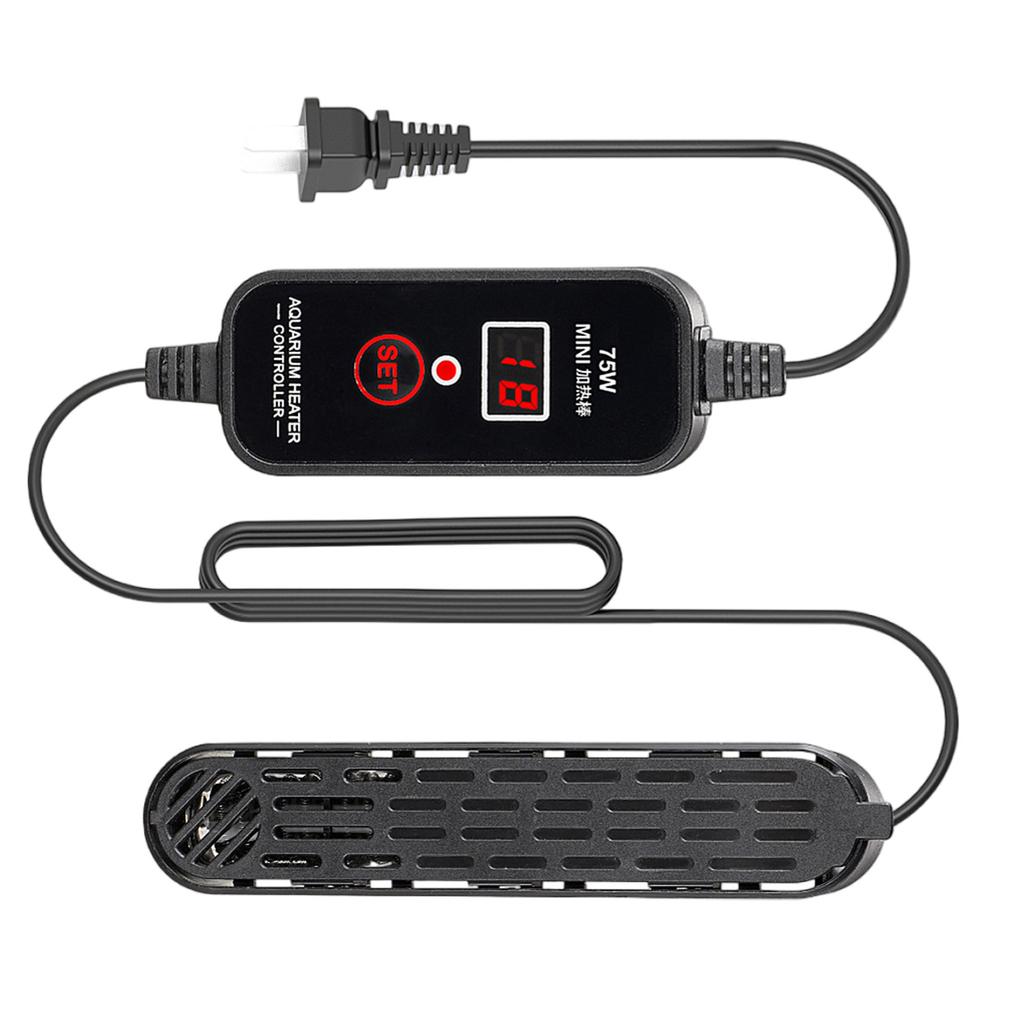 Аквариумный нагреватель Точный контроль температуры Автоматическое отключение Низкое потребление воды Нагревательное устройство для аквариумов с рыбами и черепахами