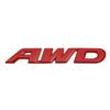3D Metal AWD Letters Car Rear Trunk Fender Emblem Badge Sticker for Honda CR-V HR-V Pilot Passport Ridgeline Accessories air256