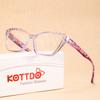 New Cat Eye Reading Glasses Anti Blue Light Eyewear Luxury Design Presbyopia Hyperopia Computer Reading Eyeglasses +1.0 +1.5