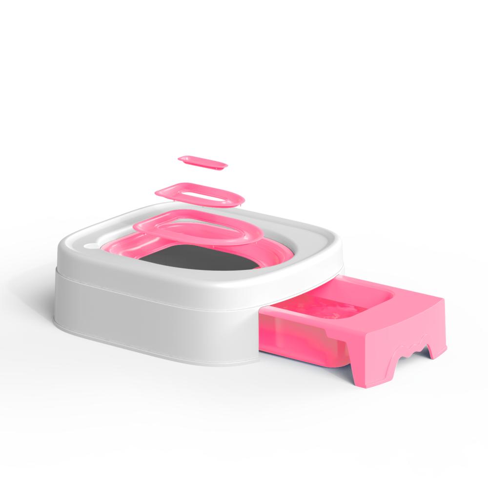 Latest Cat Toilet Third Generation Self Cat Toilet Trainer Convenient Cat Toilet Functional Cat Toilet
