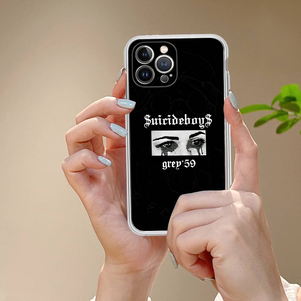 Rap Group S-Suicideboys-S G59 For IPhone 17 16 15 14 13 12 11 Pro Max Plus Mini Funda For Transparent Cover