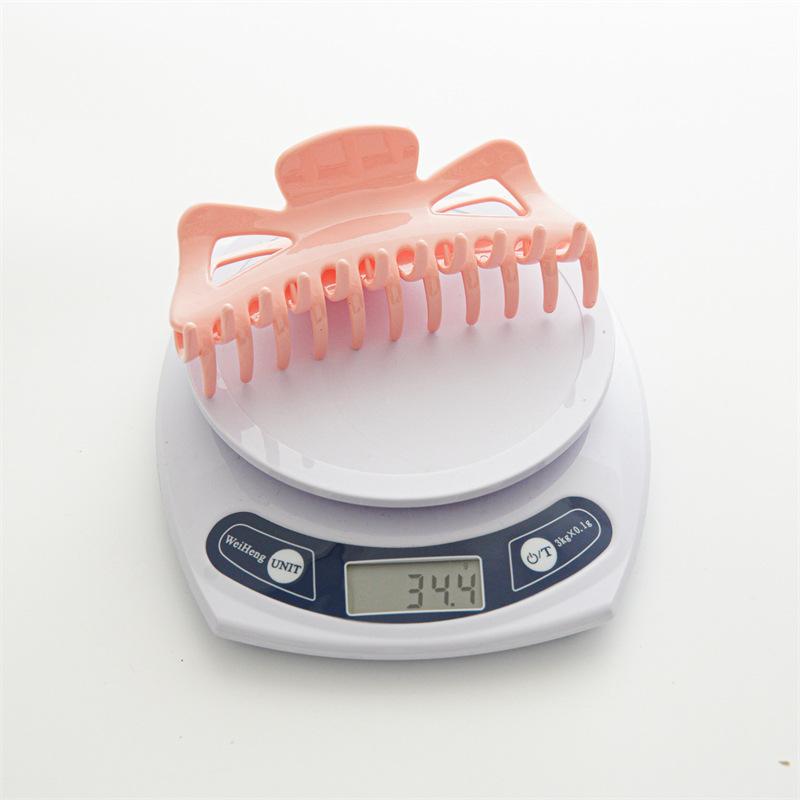 2023 Large Grab Clip with High Hair Volume for Women In South Korea White Hair Grab Thick Hair Clip Back Head Shark Clip Jewelry