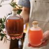 Стеклянная бутылка для вина Пустая бутылка Бутылка для игристого вина Герметичная банка Вино Домашнее Зеленая слива Разделительные бутылки