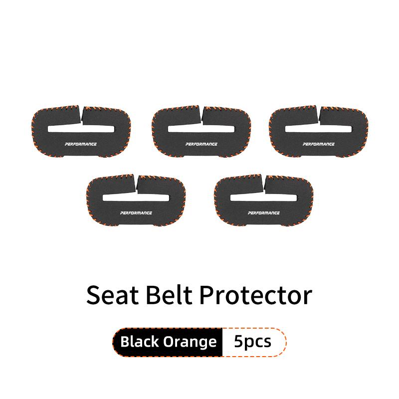 LPTJD1 2026 Car Sticker Car Seat Belt Buckle Wear-resistant Plug Protective Cover For BMW X1 X3 X4 X5 X7 G20 G38 F20 F39 F48 E46 E60 E3