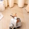 Stunt Lighting 360 Degree Rotating Mini Hamster Toy Motorcycle Scooter Pet Supplies