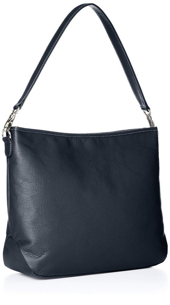 K Mark External Pocket 2way Shoulder Bag Dark 10901 [Kitamura] Y-1150 Blue/White [Navy]