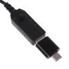 Универсальный кабель USB Type-C PD QC3.0 к 5 В-12 В с регулируемым напряжением, повышающий напряжение, кабель питания 5,5x2,1 мм для WiFi-роутера, светодиодной ленты