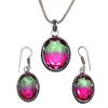 Bio-Tourmaline Quartz Jewelry Set 18-20'' Handmade For Womens Unisex New