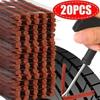 Car Tire Repair Rubber Strip Automatic Motorcycle Bike Tubeless Tyre Puncture Repairing Tools for Rubber Tires Tire Repair Tool