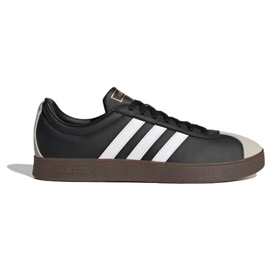 Adidas VL Court 2.0 Black White Gum Unisex Sneakers Core-Black Cloud-White ID6017