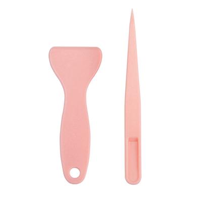 1 Набор Милые пинцеты Наклейка для скрапбукинга Инструменты для ручного учета Пластиковый пинцет Скребок