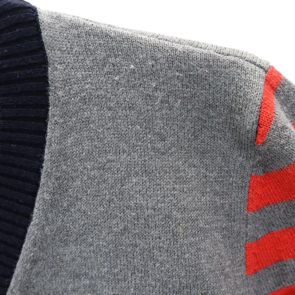 Fendi Сделано в Италии Кашемировая смесь Кардиган вязаный с длинным рукавом и V-образным вырезом 6A Детский Б/У