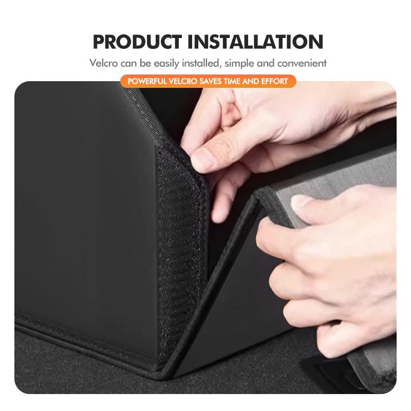 Car Trunk Storage Box Leather Luggage Storage Folding Bag For Citroen C5 C1 C2 C6 C4L DS3 DS4 DS5 C-Elysee Grand Berlingo ajo256