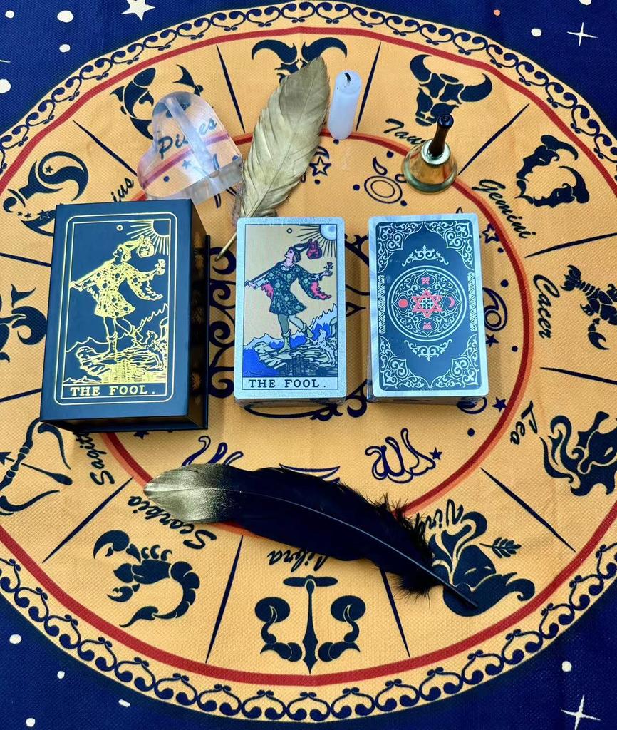 Оригинальная классическая популярная Weta luo карточная настольная игра карта карта карта башня из картона ПЭТ материал водонепроницаемая карта таро для начинающих