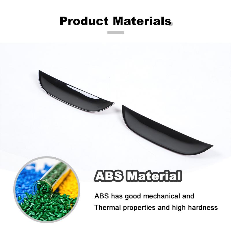 Ca ABS внешняя дверная ручка чаша орнамент крышка декоративная наклейка подходит для Dodge Challenger 2015 Up внешние аксессуары