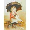 5D Diy Diamond Painting Girl with Umbrella Embroidery Cross Stitch Home Decor Handmade Gift