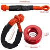 Веревка для лебедки Синтетический мягкий шакл Или набор recovery-колец Прочные шаклы Защитный чехол Для восстановления грузовика/транспортного средства
