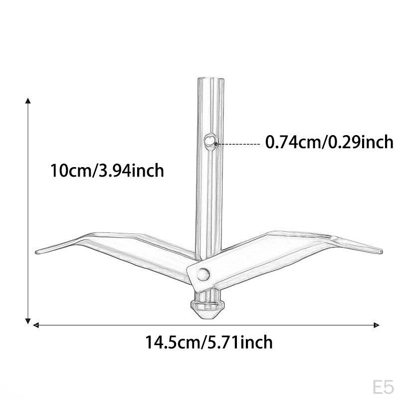 5 грунтовых анкеров для поддержки виноградных шпалер в теплицах и садах