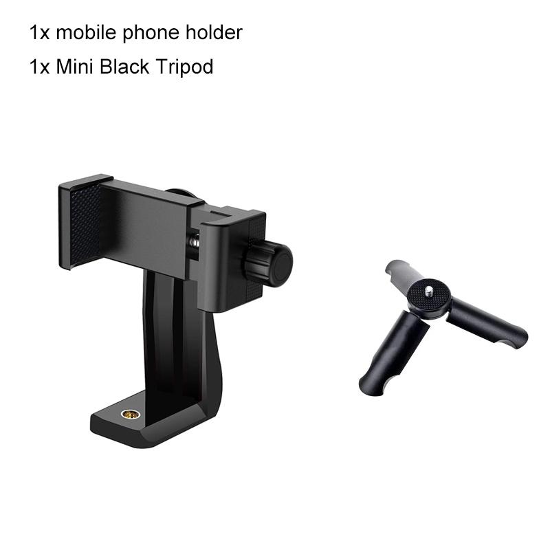 Штатив-держатель для телефона, стандартный адаптер, поворотный кронштейн для цифровой камеры, монопод, регулируемый для iPhone, видеокамер, мобильных телефонов