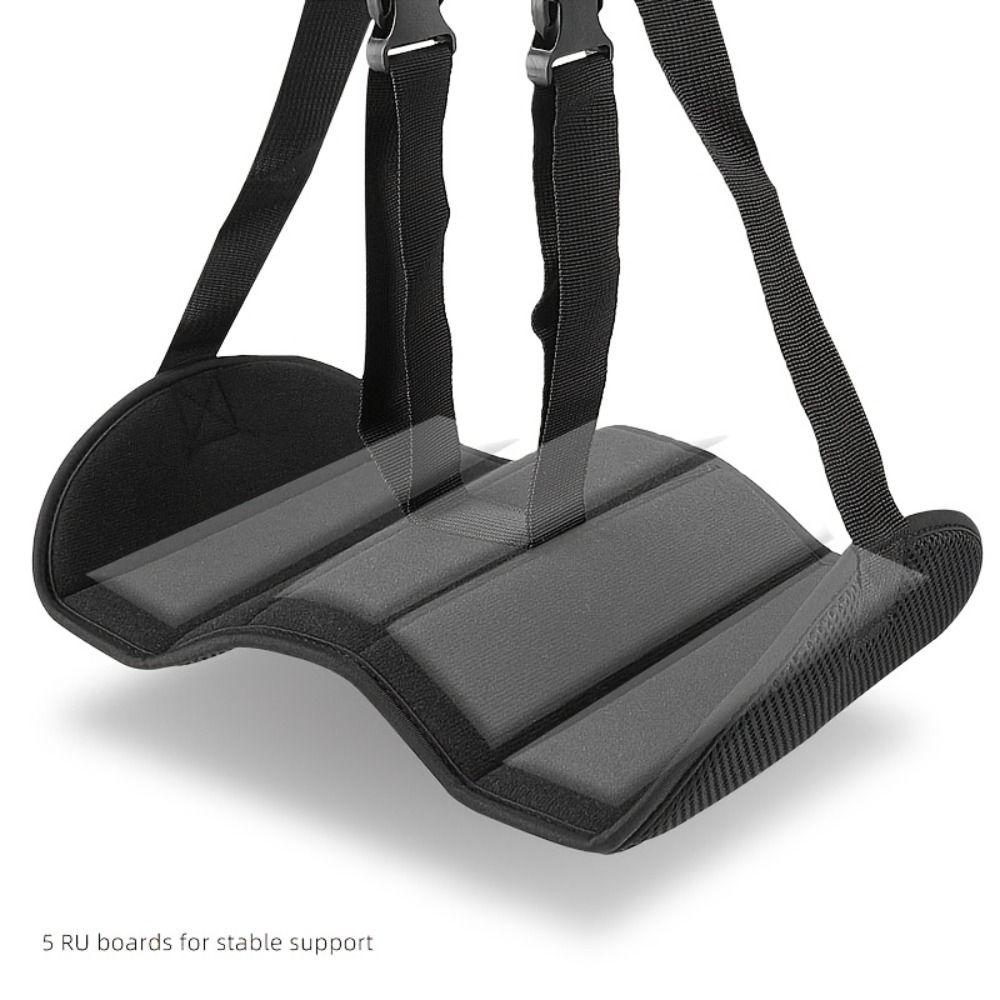Breathable Airplane Foot Hammock Adjustable Airplane Foot Rest Leg Support Cushion Train Bus