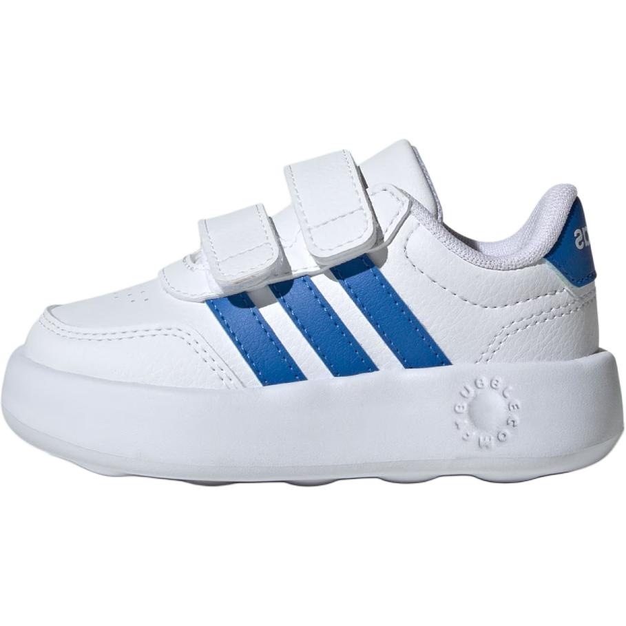 Adidas Breaknet 3.0 Cf Comfortable Lightweight Durable Low-Top Walking Shoes Baby Shoes White Blue JS3678