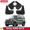 Mud Flaps For Jimny Suzuki 2005-2018 Splash Guards Fender MudFlaps Front Rear Mudguards Car