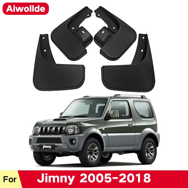 Брызговики для Jimny Suzuki 2005-2018, брызговики для крыльев, передние и задние брызговики автомобиля