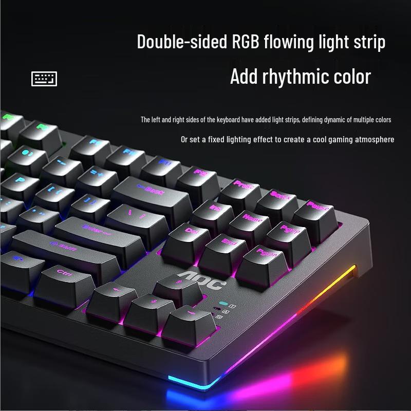 AOC GK233 Tri-Mode Hot-Swappable 87-Key Mechanical Keyboard