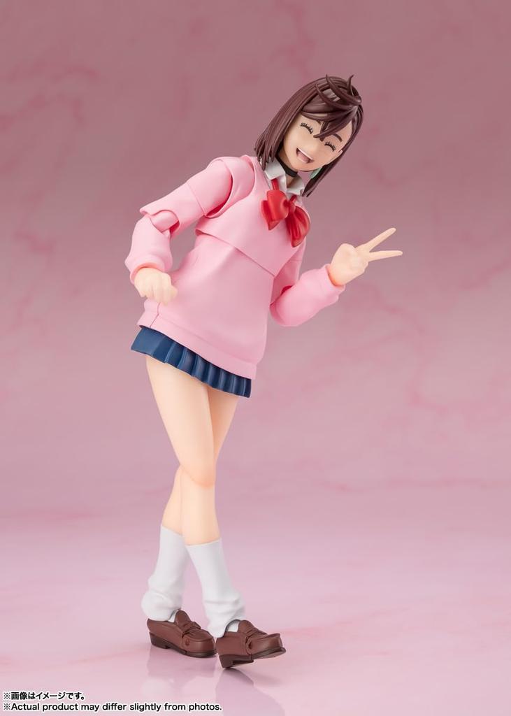 TAMASHII NATIONS Dandadan примерно ПВХ АБС окрашенная экшн-фигурка S.H.Figuarts Момо, 140 мм, &