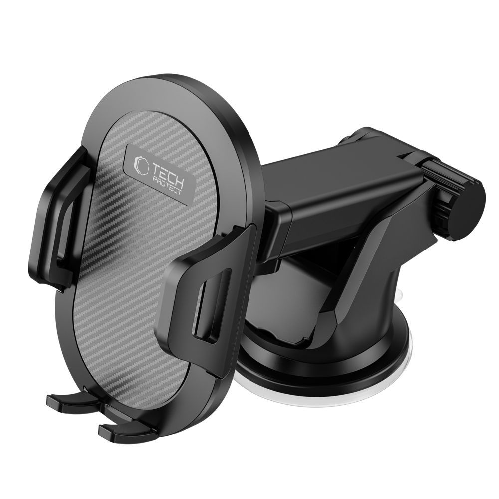 Tech-Protect V1 Universal Windshield & Dashboard Car Mount Black