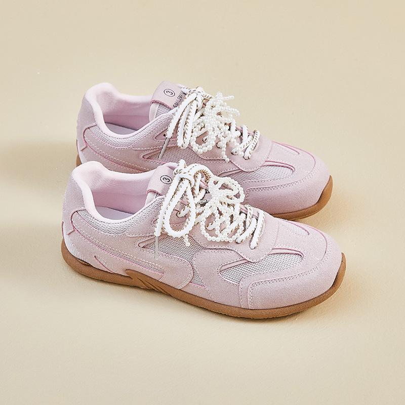 Dexun Shoes Women's Summer Mesh Breathable New Student Running Sports Casual Shoes