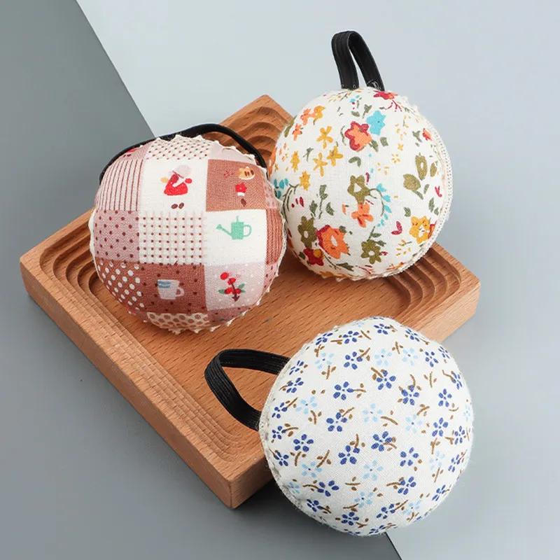 Подушка для игл швейной машины, портновский держатель для булавок, деревянное кольцо, браслет, подушечки для запястья, инструменты для ручного рукоделия