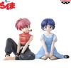 В наличии Оригинал BANDAINAMCO BANPRESTO Ranma 1/2 Relax Time Шампунь Тендо Аканэ Ранма ПВХ Фигурка Модель Коллекционная Фигурка Игрушка