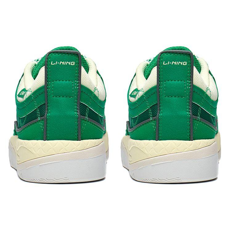 Li Ning CF Su Series Honor 3.0 противоскользящие прочные низкие кроссовки для скейтбординга мужские кроссовки изумрудно-зеленые AGCT181-2