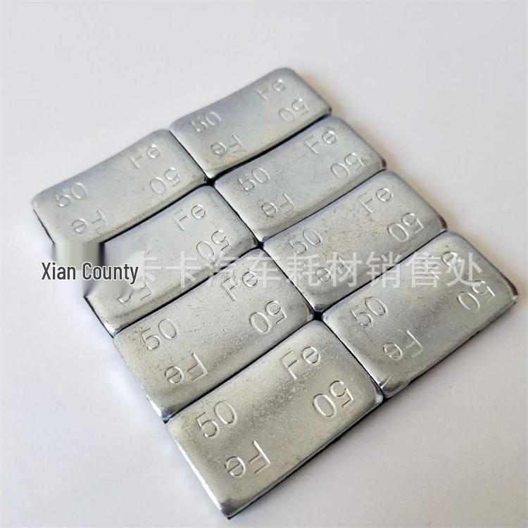 100g Galvanized Wheel Balance Weights for Large Vehicle Tires