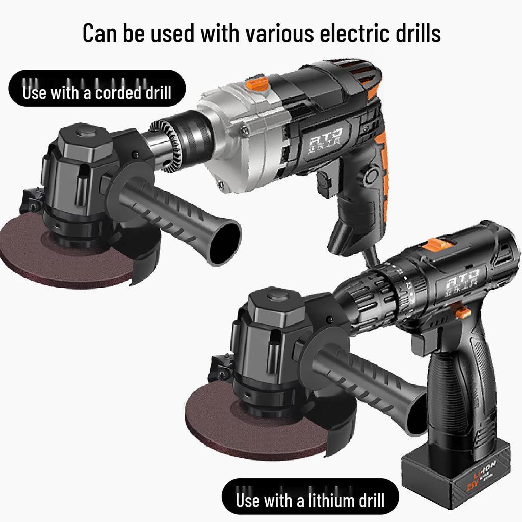 Переходник для дрели на УШМ - Конвертер для полировки для бытового использования