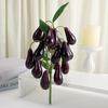 Realistic Artificial Lemon Branches Plastic Fruit Props DIY Fake Strawberry  Vase Decoration
